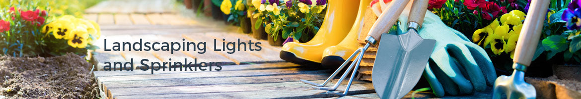 Landscaping Lights and Sprinklers