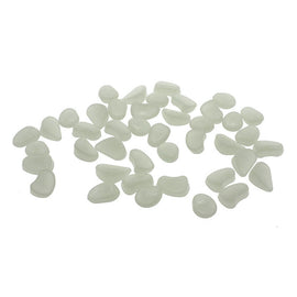 100pcs White Stones
