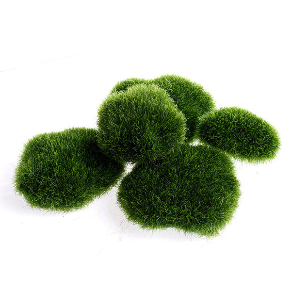 5pcs Artificial Moss Stones
