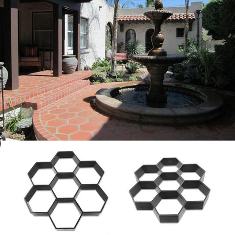 Hexagon Garden Stone Mold