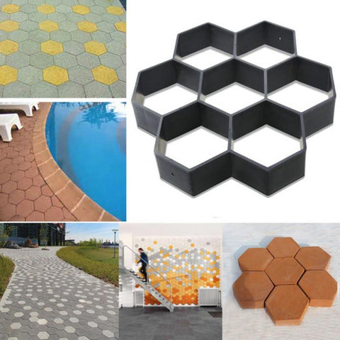 Hexagon Garden Stone Mold